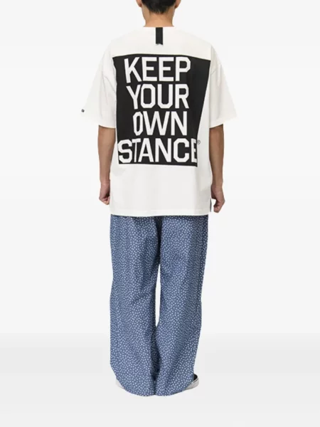 Tricou Stance cu imagine alb
