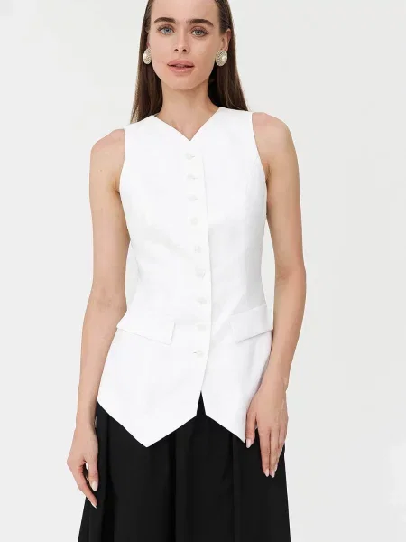 Жилет класичний FASHIONISTA білий