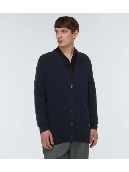 Pulover Maison Margiela din satin negru
