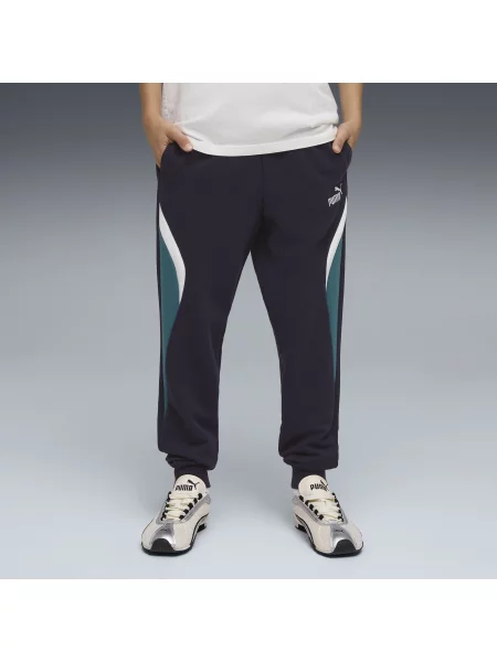 PUMA Młodzieżowe spodnie dresowe Essentials Block Akcesoria niebieski