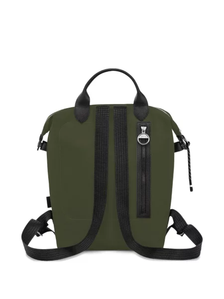 Rucsac Longchamp din piele verde