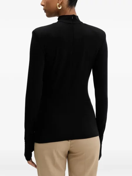 Top La Mania cu imagine negru