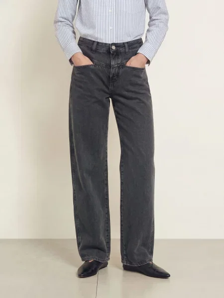 Closed Široké Džíny Tori-X dgy dark grey šedé