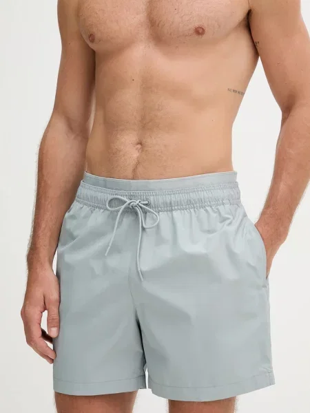 Kopalne kratke hlače Calvin Klein siva