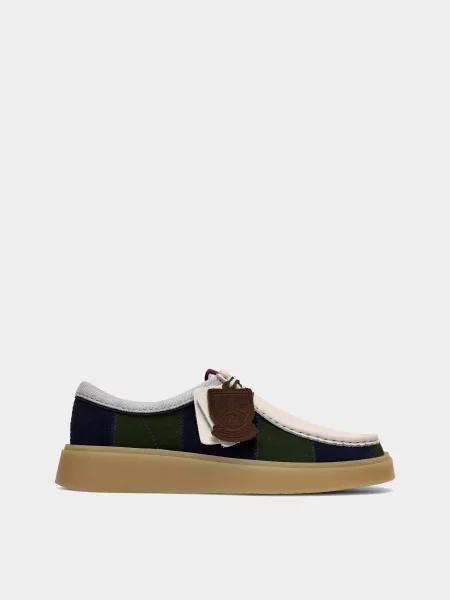 Туфлі Clarks TORVIEW темно-синій шкіра/замша сині