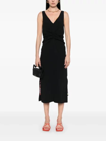 Rochie midi Etro până la genunchi de costum negru