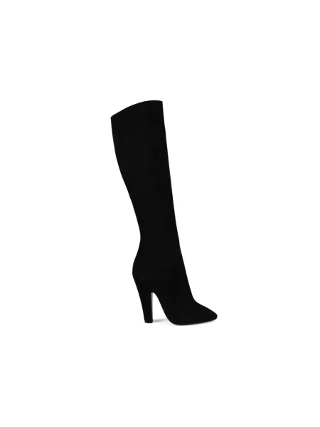 Botki Saint Laurent skórzane czarne