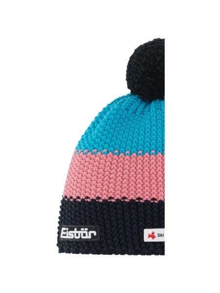 Căciulă De Iarnă Eisbar Star Pompon MÜ Ska negru
