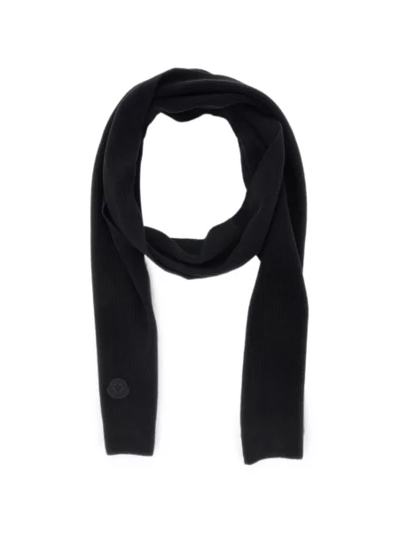 Fular Moncler cu autograf negru