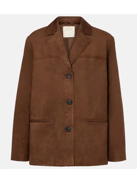 Aksamitna marynarka Velvet brązowa
