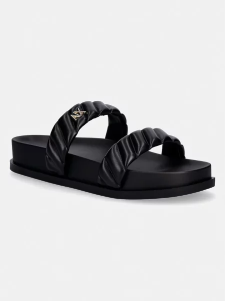 ARMANI EXCHANGE Nizki natikači FEBE' črna