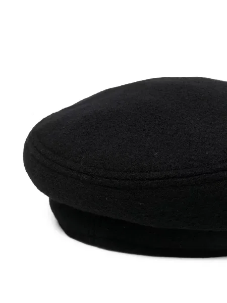 Czapka z daszkiem Maison Michel czarna