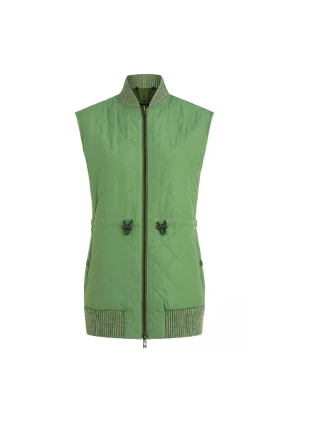 Pikowana kamizelka Belstaff zielona