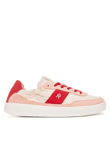 Tommy Hilfiger Superge Heritage Svetlo rožnata bela