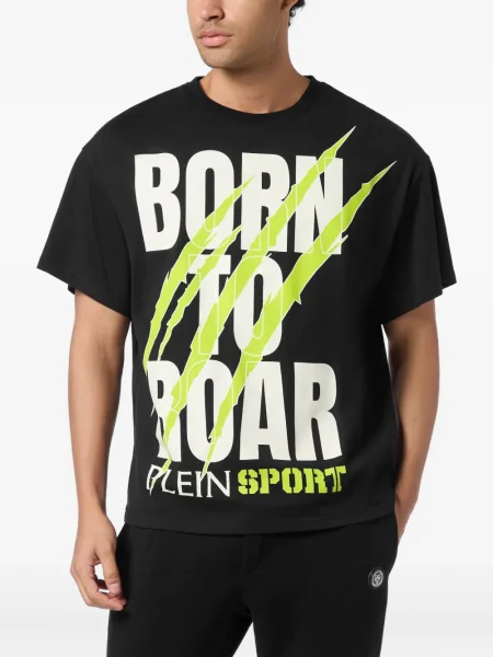 Tricou Plein Sport cu imagine negru