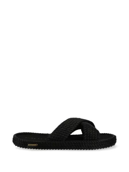 Espadrile Bohonomad cu bretele negru