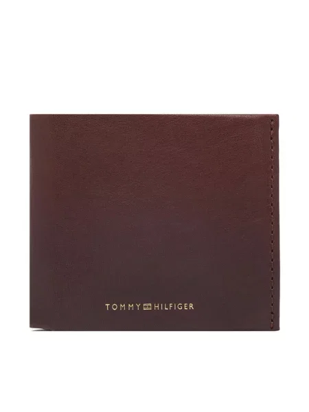 Tommy Hilfiger Portfel Th Seasonal Extra Cc And Coin brązowy
