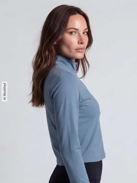 Bluzka z długim rękawem Slim do sportu z nadruk z logo w kroju slim fit Under Armour
