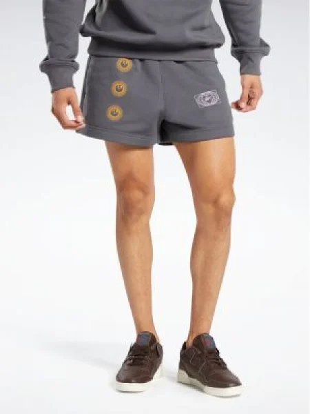 Reebok Pantaloni scurți sport Classics Good Vibes Shorts gri