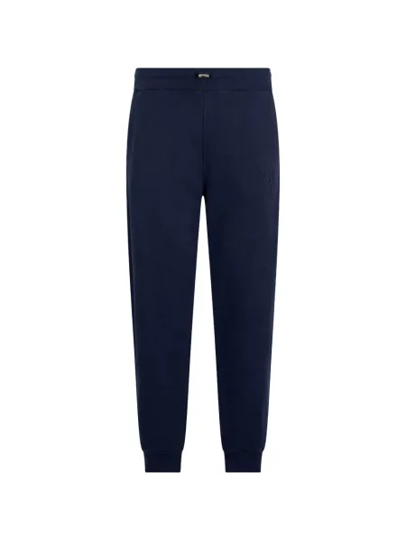 Pantaloni Billionaire alergare cu autograf albastru
