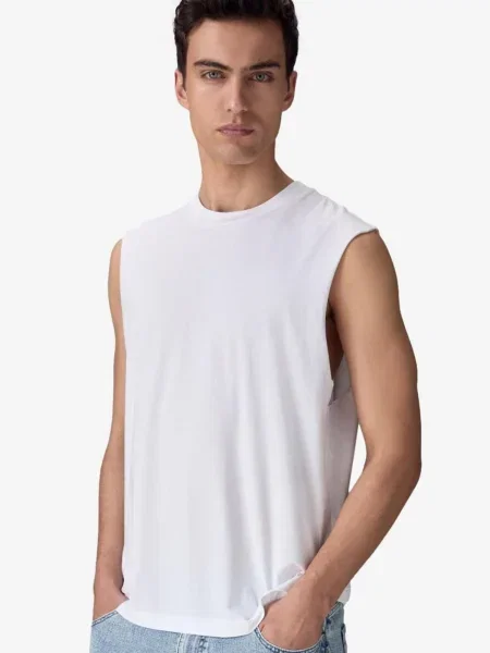 Next Tricou alb