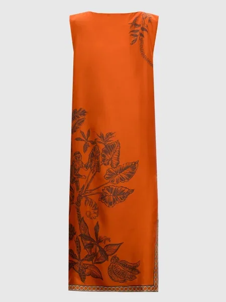 Сукня Monkey Dance із шовку Alemais помаранчева
