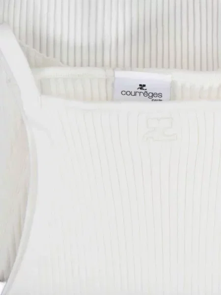 Top Courreges alb