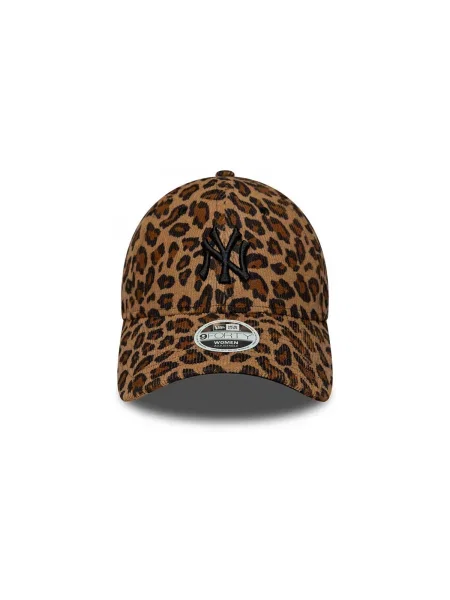 Șapcă New Era cu model leopard bej