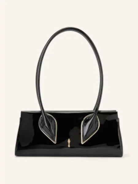 Christian Louboutin Kabelka Přes Rameno Venus / stříbrná černá
