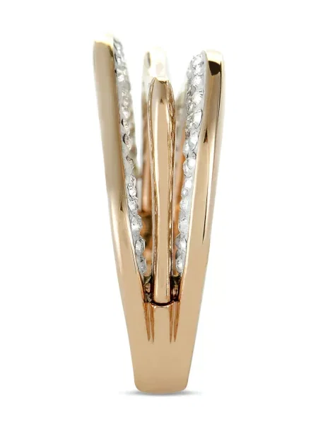 Inel Swarovski de cristal auriu