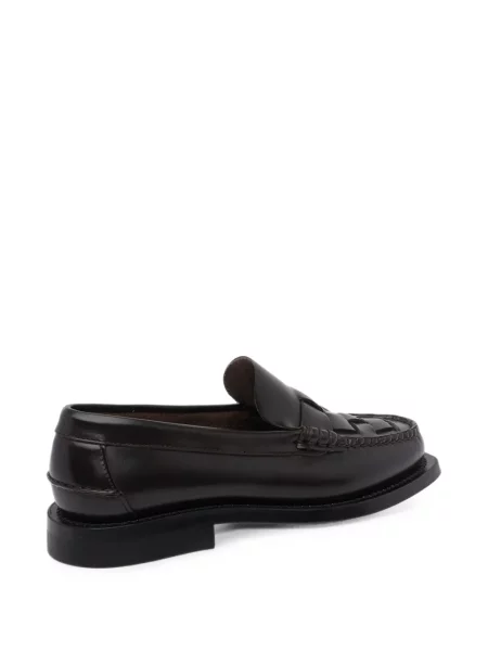Pantofi loafer Hereu din piele maro