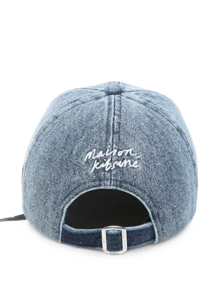 Șapcă Maison Kitsune albastru