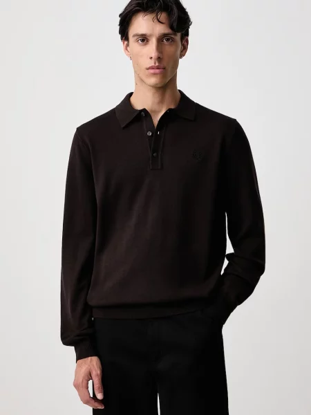 Fred Perry pulover cu lână pentru bărbați