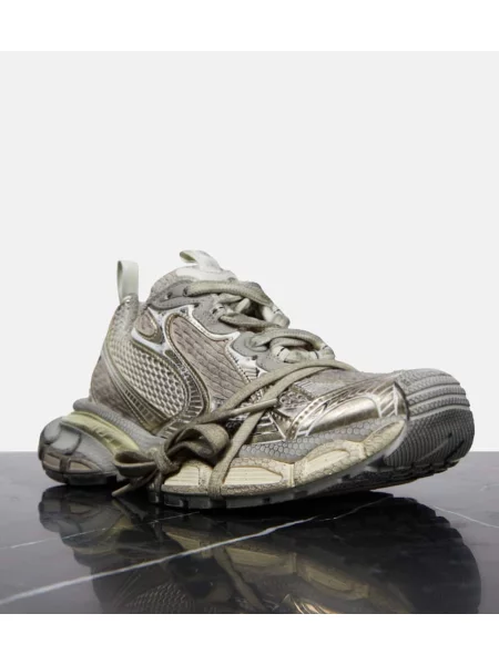 Sneakerși Balenciaga plasă alb