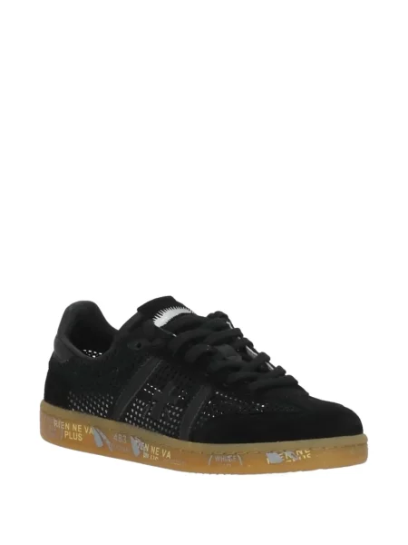 Sneakerși Premiata cu perforații negru