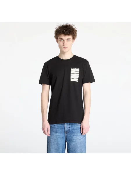 Тениска Calvin Klein Jeans Serif Box Graphic Tee Black M черно