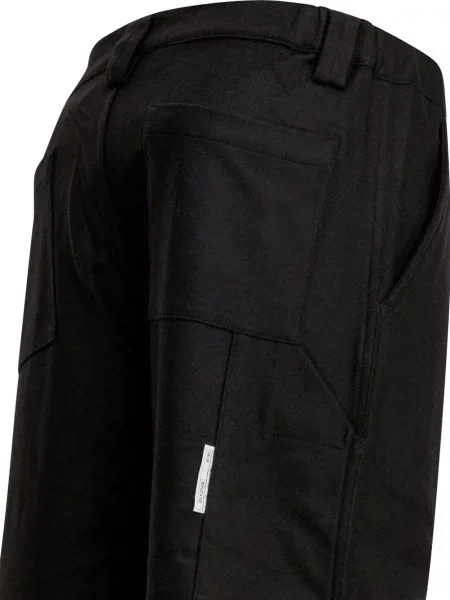 Pantaloni Gr10k cu buzunare aplicate negru
