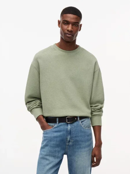 Palton Tommy Jeans verde