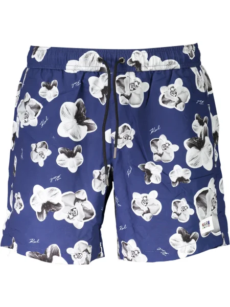 Plavalne hlačke Karl Lagerfeld Beachwear modra