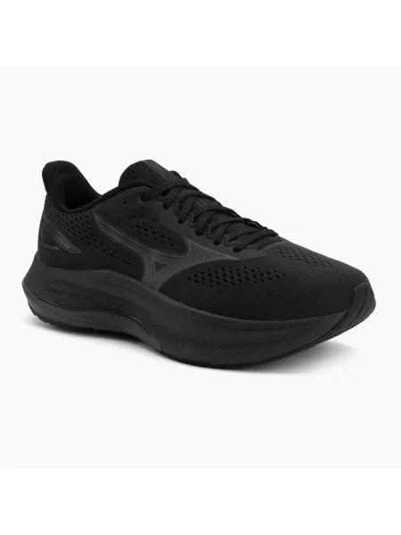 Încălțăminte de alergare pentru bărbați Mizuno Wave Inspire 22 Wide black/black sand/black negru