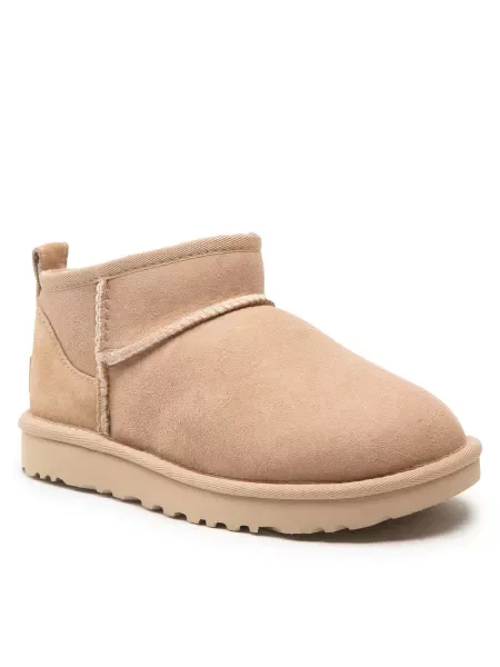 Čizme za snijeg Ugg W Classic Ultra Mini bež