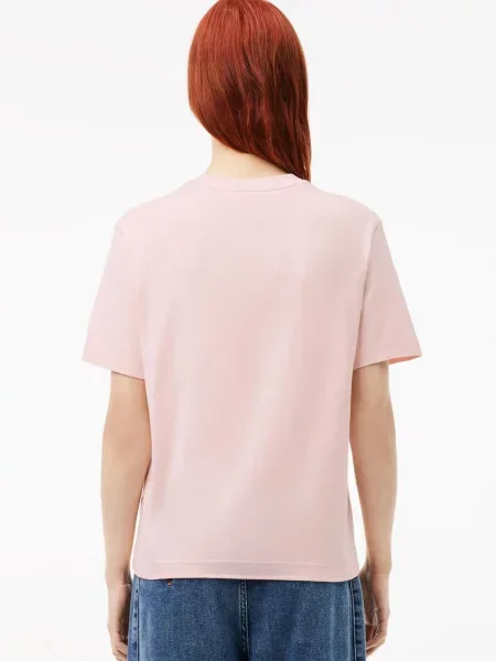 Футболка Lacoste розовая