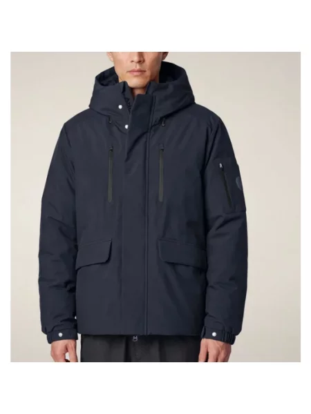 Parka Save The Duck niebieska