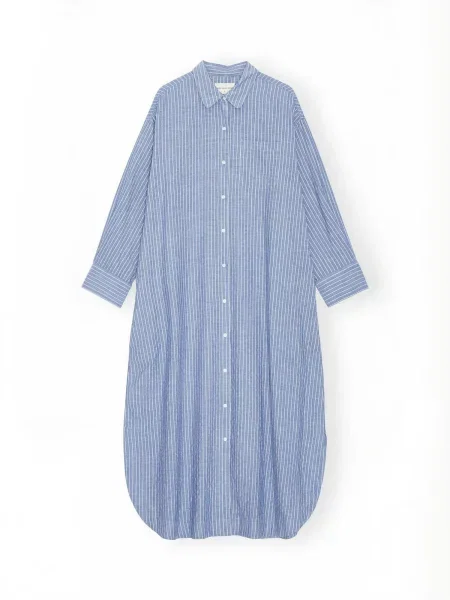 Moshi moshi mind Rochie tip bluză Ava albastru deschis alb