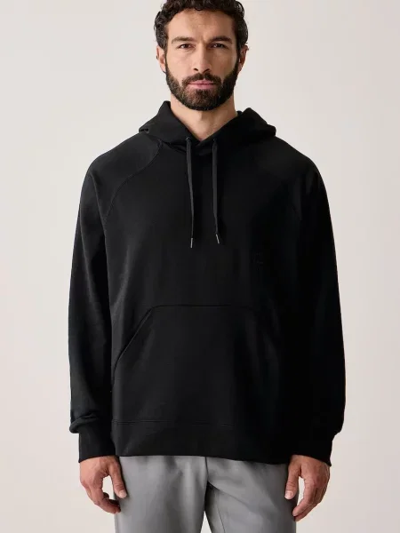 Nike tréningová mikina pánska s bavlnou N.A.C. Dri-FIT čierna