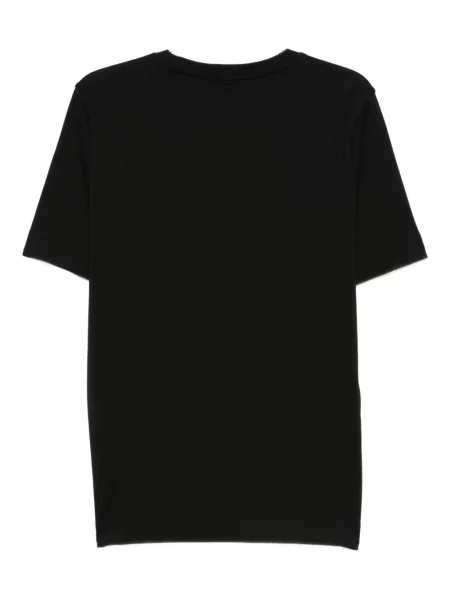 Tricou Gran Sasso cu decolteu rotund negru