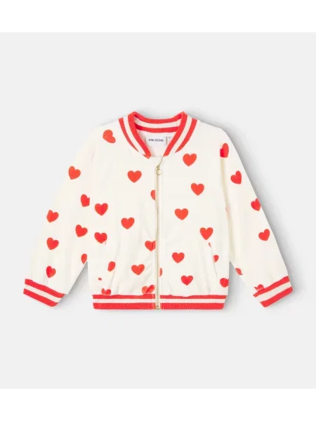 Bomber striukė Mini Rodini balta