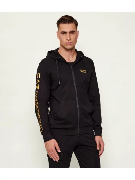 Emporio Armani Tréning dzseki arany fekete