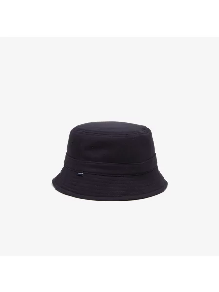 Lacoste Kapelusz Unisex Z Bawełny Organicznej Bob granatowy