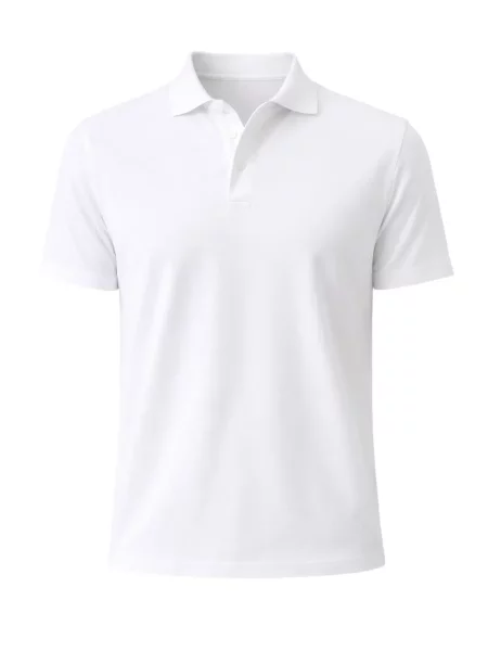 Polo Patrick Assaraf alb